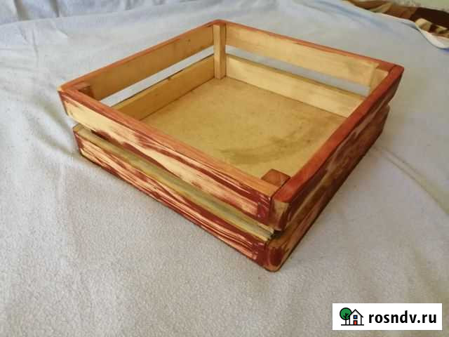 Ящик деревянный подарочный. Ручная работа Красноярск - изображение 1