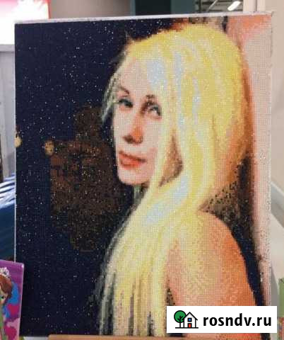 Алмазная мозаика по фотографии Набережные Челны - изображение 1