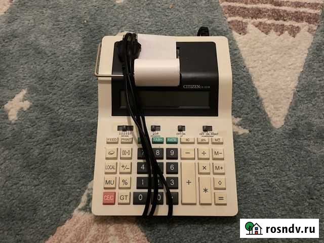 Калькулятор печатающий citizen cx-121N Кострома - изображение 1