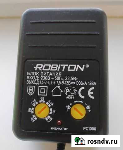 Блок питания Робитон регулируемый Тюмень - изображение 1