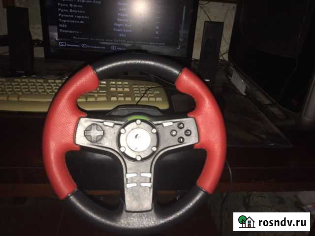 Игровой руль Logitech Formula Force EX Гвардейское - изображение 1