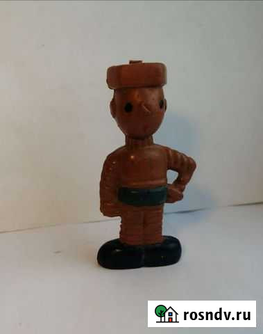 Винтик резиновый игрушка СССР Южно-Сахалинск - изображение 1