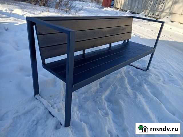 Скамейка, садовая скамья, лавочка садовая, уличная Омск - изображение 1