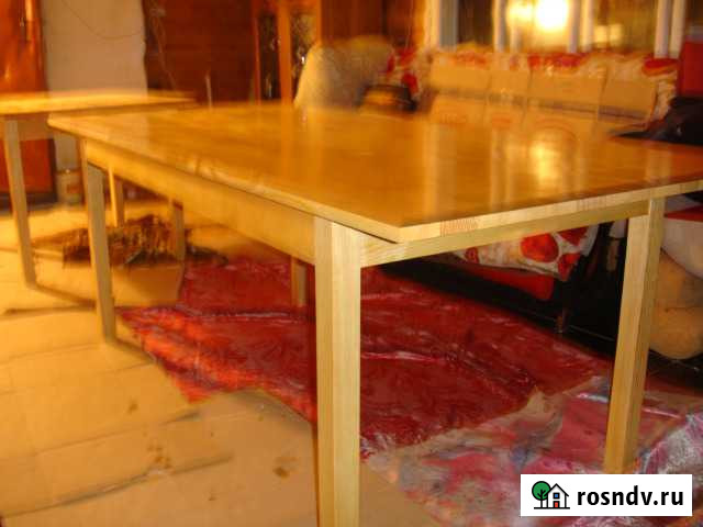 Стол из чистой Ангарской сосны без сучков 2 метра Тюмень - изображение 1