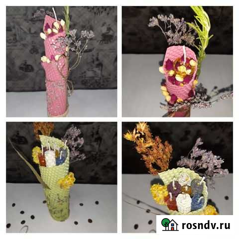 Натуральные свечи из вощины,натурального воска,про Сургут - изображение 1