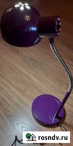 Лампа настольная фиолетовая Воронеж - изображение 1