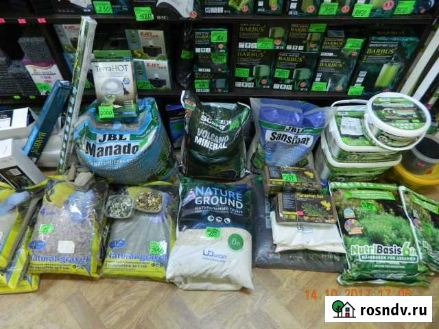 Аквариумные грунты и питательные подложки Курск - изображение 1