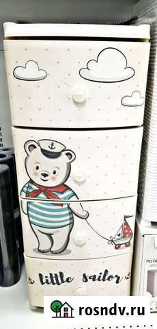 Комод детский пластиковый Владимир - изображение 1