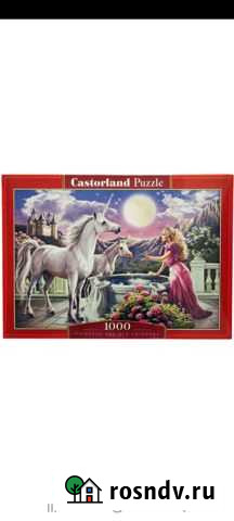 Пазл «Принцесса и ее единорог». Castorland 1000 эл Санкт-Петербург - изображение 1