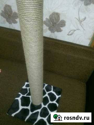 Когтеточка для кошек Эко-cтолбик Павлово - изображение 1