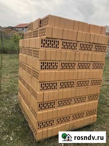 Кирпич облицовочный. Желтый Гудермес - изображение 1