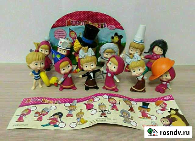 Серия игрушек Маша Медведь Екатеринбург - изображение 1