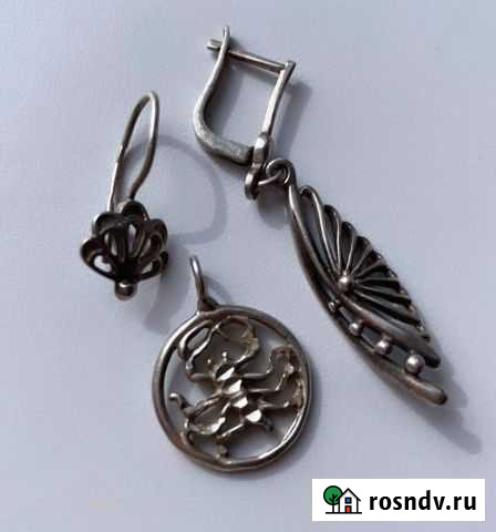 Кулон серебро 925 Омск - изображение 1