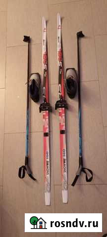 Лыжи подростковые комплект Валдай - изображение 1