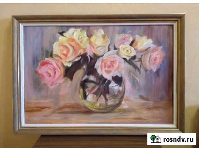 Картина маслом «Розы» Белгород - изображение 1