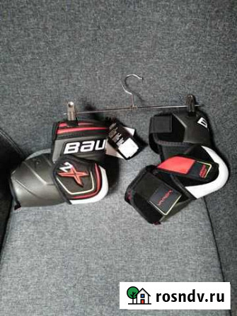 Налокотники хоккейные bauer 2X SR взрослые Ростов-на-Дону - изображение 1