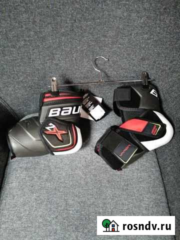 Налокотники хоккейные bauer 2X SR взрослые Ростов-на-Дону - изображение 1