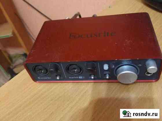 Внешняя звуковая карта focusrite Северобайкальск