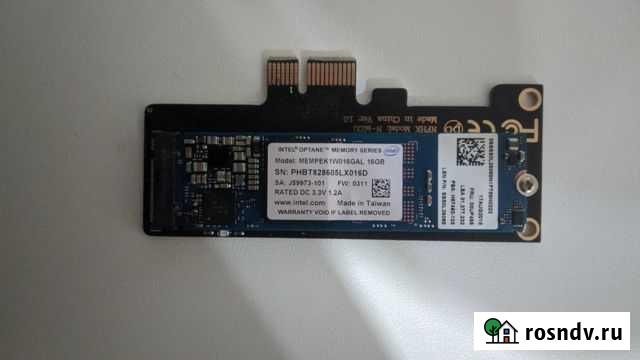 Модуль Intel Optane 16 gig Саранск - изображение 1