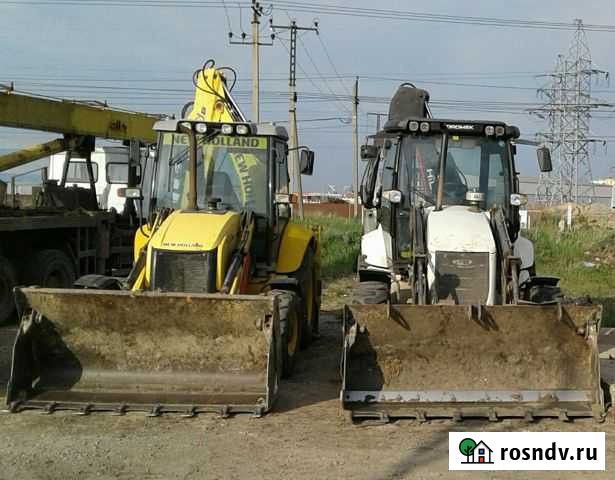 Экскаватор-погрузчик, бур 200 и 400 мм Яблоновский - изображение 1