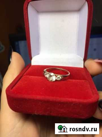 Золотое кольцо женское размер 16.5 Самара - изображение 1