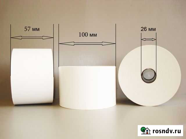 Чековая лента 57х100х26 Кемерово - изображение 1