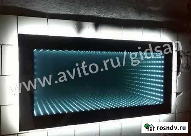 Зеркало с 3D подсветкой (эффект бесконечности) Новосибирск - изображение 1