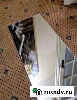 Зеркало 82 х40 целое Новосибирск - изображение 1