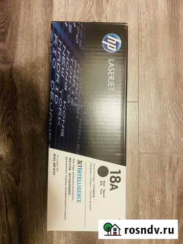 Картридж hp laserjet 18A новый Воскресенское - изображение 1