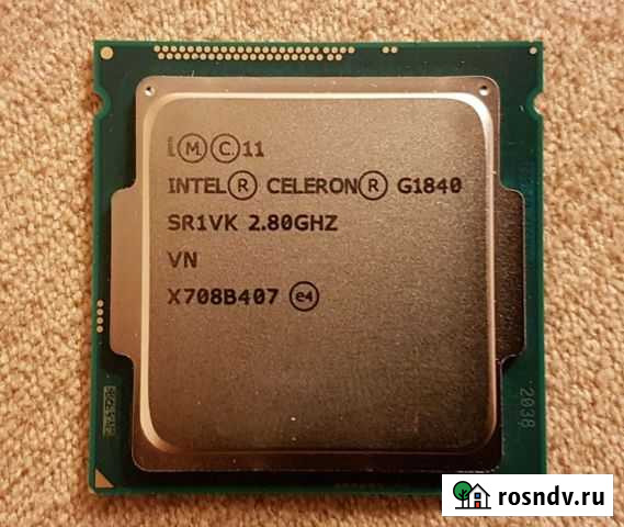 Процессор Inte Celeron G1840 для Socket1150 Брянск - изображение 1