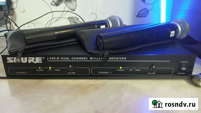 Радиосистема Shure LX88 ll Иваново - изображение 1