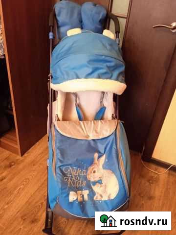 Детские санки коляска ника Арзамас - изображение 1