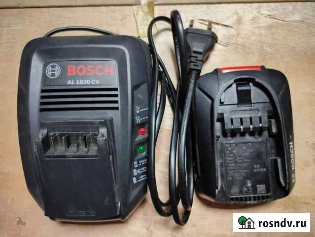 Набор Bosch акб 18В 2.5Ач+зу AL 1830 Евпатория - изображение 1