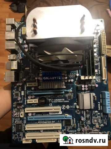 Материнская плата gigabyte ga-790xt, оперативная п Королев - изображение 1