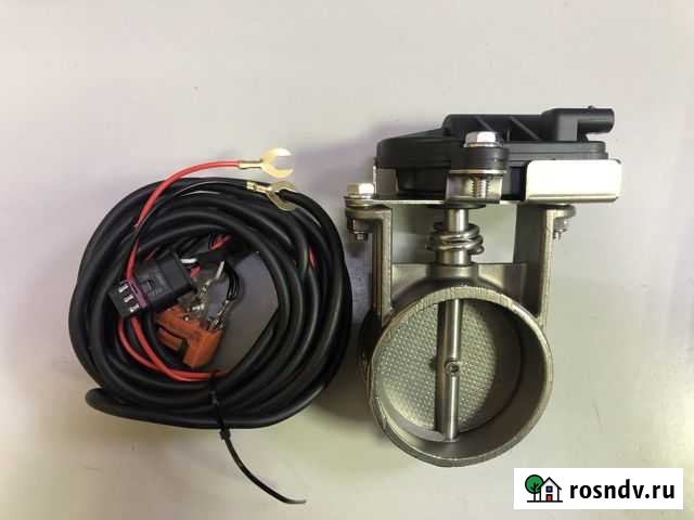 Электронная заслонка на выхлоп 63мм Курск - изображение 1