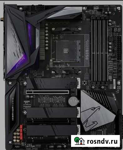 Материнская плата gigabyte B550 aorus master с про Нижневартовск - изображение 1