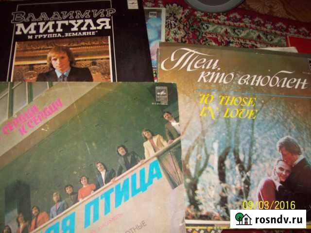 Виниловые пластинки из СССР Железногорск - изображение 1