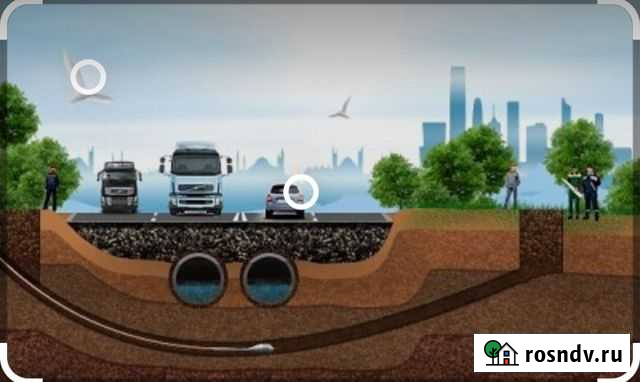 Прокол под дорогой методом гнб Земляны Калининград - изображение 1