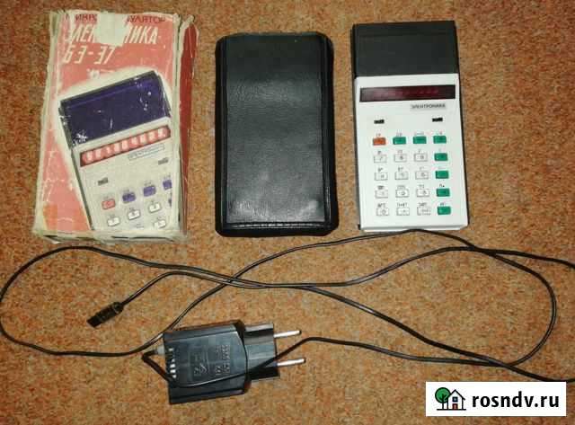 Калькулятор сетевой Электроника Б3-37 1985 год Тамбов - изображение 1