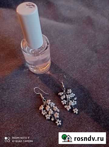 Серьги ручная работа Улан-Удэ - изображение 1