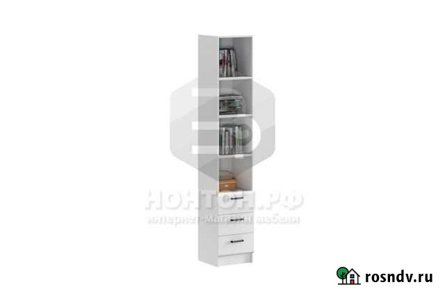 Пенал Вега NEW белый глянец / белый Тула - изображение 1