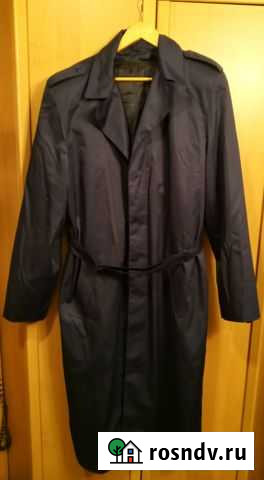 Плащ форменный синий Севастополь - изображение 1