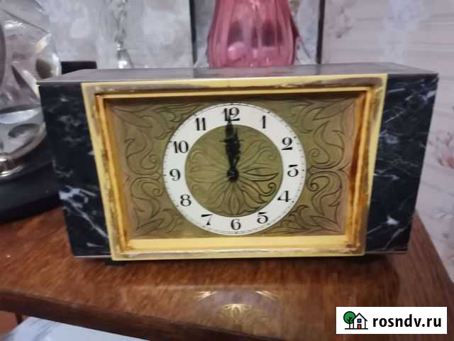 Часы настольные янтарь СССР Магнитогорск - изображение 1