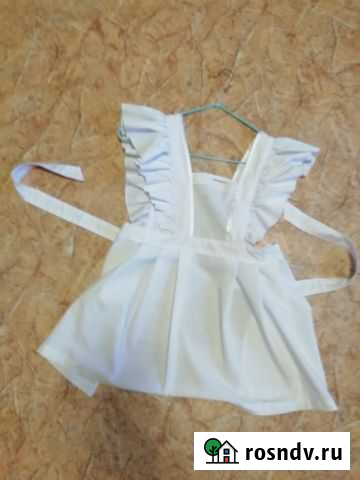 Фартук белый рост 120 Комсомольск-на-Амуре - изображение 1