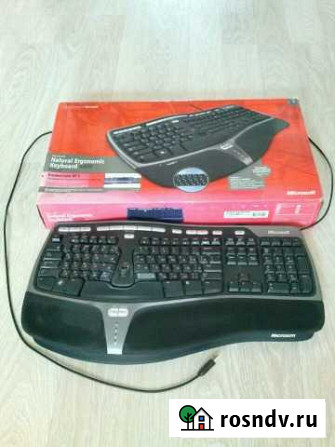 Клавиатура Microsoft Natural ergonomik keyboard 40 Оренбург - изображение 1