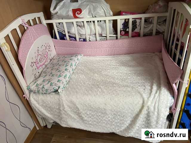 Бортики в кроватку одеяло подушка Астрахань - изображение 1