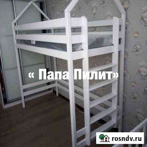 Чердак.Массив березы Киров