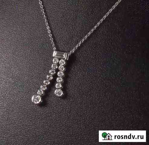 Колье Tiffany брилл 0.71 ct 4 гр Воронеж