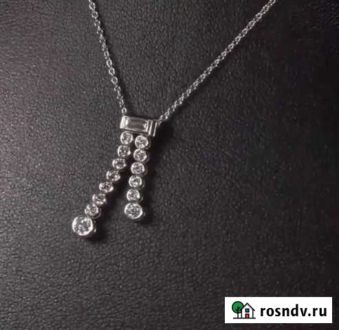 Колье Tiffany брилл 0.71 ct 4 гр Воронеж - изображение 1