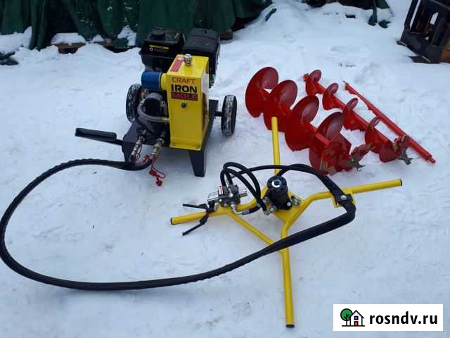 Аренда мотобур, ямобур, гидравлический бур Калининград - изображение 1